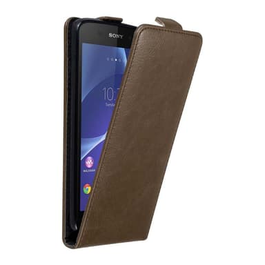 Sony Xperia Z3 Flipfodral Skal (Brun)