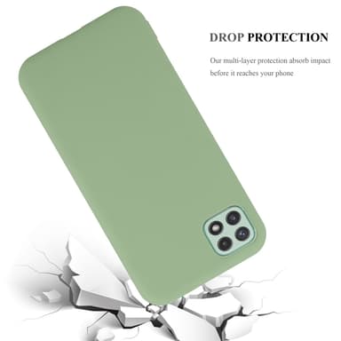 Skal Samsung Galaxy A22 5G Fodral Case (Grön)