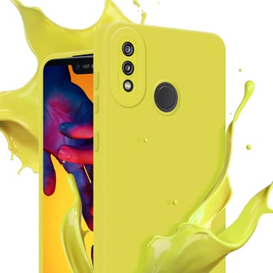 Huawei P20 LITE 2018 / NOVA 3E Skal Fodral Case (Gul)