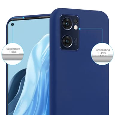 Skal Oppo FIND X5 LITE / Reno7 5G Fodral Case (Blå)