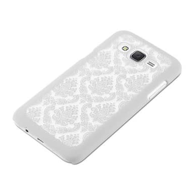 Samsung Galaxy J5 2015 Skal Fodral Case (Vit)