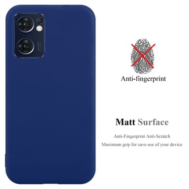 Skal Oppo FIND X5 LITE / Reno7 5G Fodral Case (Blå)