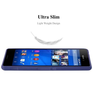 Skal Sony Xperia M4 AQUA Fodral Case (Blå)