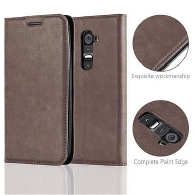 LG G2 Skal Fodral Case (Brun)