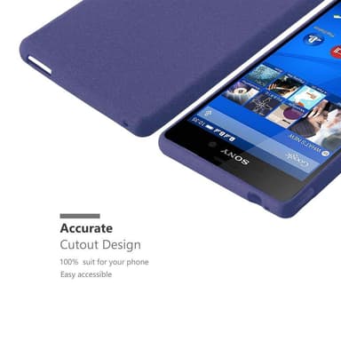 Skal Sony Xperia M4 AQUA Fodral Case (Blå)