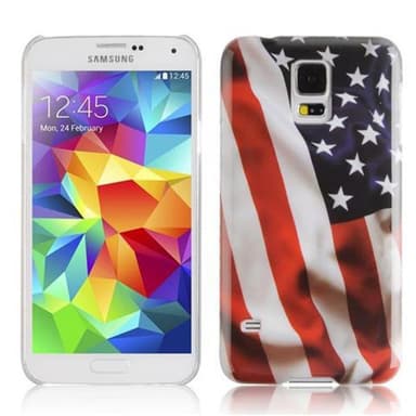 Samsung Galaxy S5 / S5 NEO Skal Fodral Case (Röd)