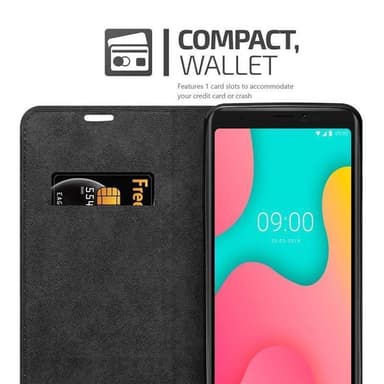 WIKO Y60 Skal Fodral Case (Svart)