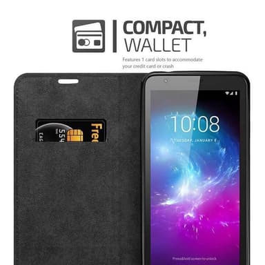 ZTE Blade A3 2019 Skal Fodral Case (Brun)