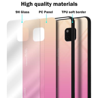 Huawei MATE 20 PRO Skal Fodral Case (Svart)