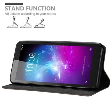 ZTE Blade A3 2019 Skal Fodral Case (Brun)