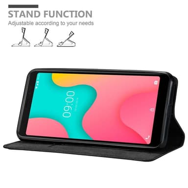 WIKO Y60 Skal Fodral Case (Svart)