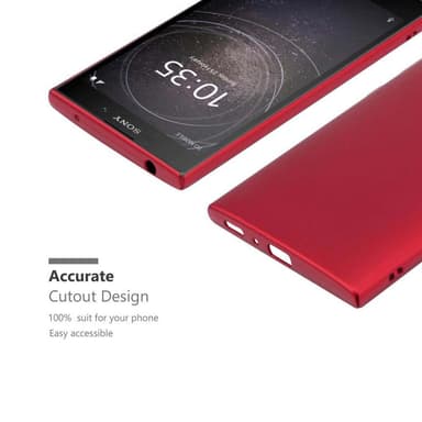 Sony Xperia L2 Skal Fodral Case (Röd)