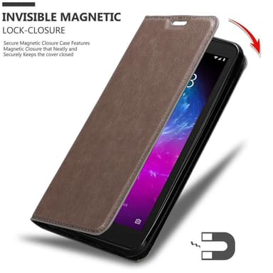 ZTE Blade A3 2019 Skal Fodral Case (Brun)