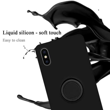 Skal iPhone X / XS Fodral Case (Svart)