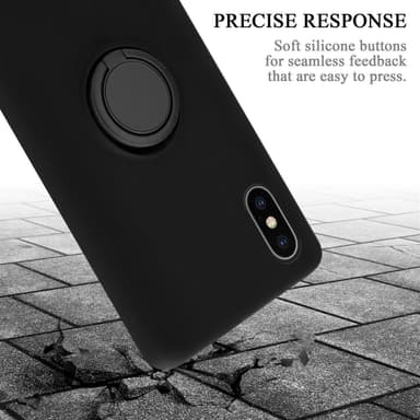 Skal iPhone X / XS Fodral Case (Svart)