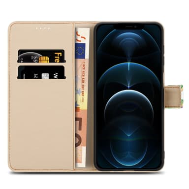 iPhone 13 PRO Plånboksfodral Skal (Grön)