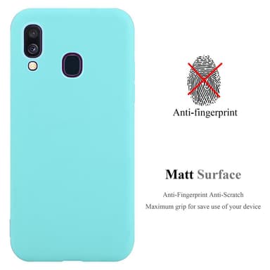 Skal Samsung Galaxy A40 Fodral Case (Blå)