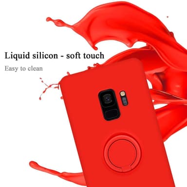 Skal Samsung Galaxy S9 Fodral Case (Röd)