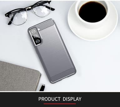 Samsung Galaxy S21 PLUS Skal Fodral Case (Grå)