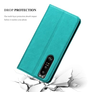 Sony Xperia 1 III Skal Fodral Case (Turkos)