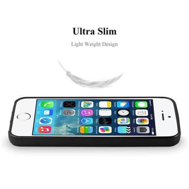 Skal iPhone 5 / 5S / SE 2016 Fodral Case (Svart)