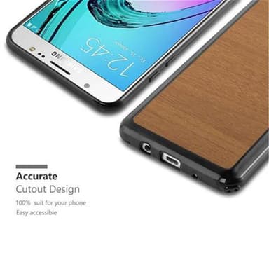 Samsung Galaxy J5 2016 Skal Fodral Case (Brun)