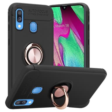 Samsung Galaxy A40 Skal Fodral Case (Svart)