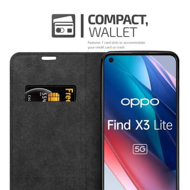 Oppo FIND X3 LITE Skal Fodral Case (Turkos)