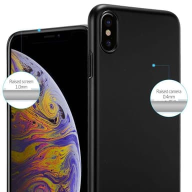 iPhone XS MAX Skal Fodral Case (Svart)