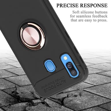 Samsung Galaxy A40 Skal Fodral Case (Svart)