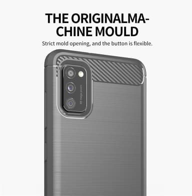 Samsung Galaxy A41 Skal Fodral Case (Grå)