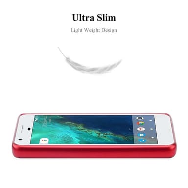 Skal Google PIXEL Fodral Case (Röd)