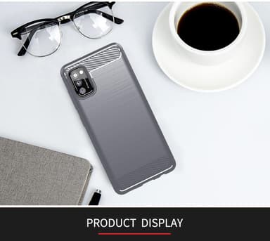 Samsung Galaxy A41 Skal Fodral Case (Grå)