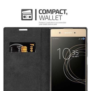 Sony Xperia XA1 PLUS Skal Fodral Case (Svart)