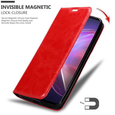 Vivo V21 4G / 5G Skal Fodral Case (Röd)