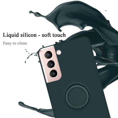 Skal Samsung Galaxy S22 Fodral Case (Grön)