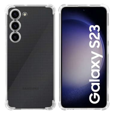 Samsung Galaxy S23 Skal Fodral Case (Genomskinlig)