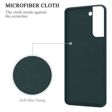Skal Samsung Galaxy S22 Fodral Case (Grön)