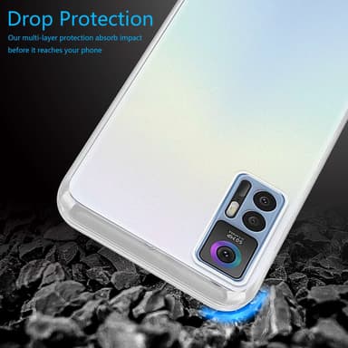 TCL 30 (4G / 5G) / 30+ Skal Fodral Case (Transparent)