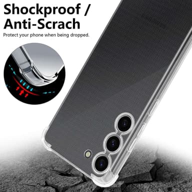 Samsung Galaxy S23 Skal Fodral Case (Genomskinlig)