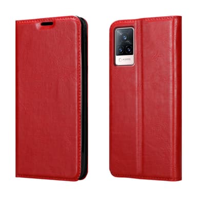 Vivo V21 4G / 5G Skal Fodral Case (Röd)