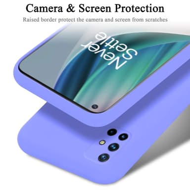 OnePlus Nord N10 5G Skal Fodral Case (Lila)