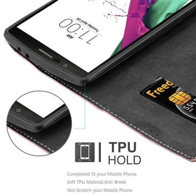 LG G4 / G4 PLUS Skal Fodral Case (Rosa)