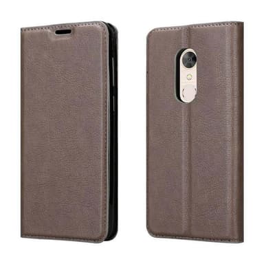 Alcatel 5 Skal Fodral Case (Brun)