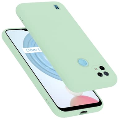 Realme C21 Skal Fodral Case (Grön)