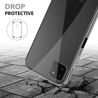 Skal Samsung Galaxy A22 5G Fodral Case (Transparent)