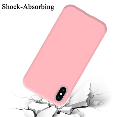 iPhone X / XS Skal Fodral Case (Rosa)