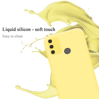 Honor 9A Skal Fodral Case (Gul)