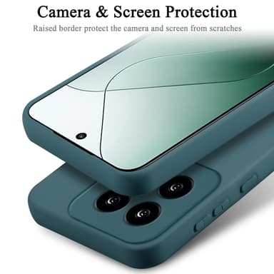 Xiaomi 14 Skal Fodral Case (Grön)