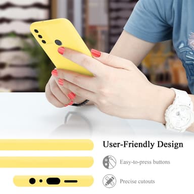 Honor 9A Skal Fodral Case (Gul)